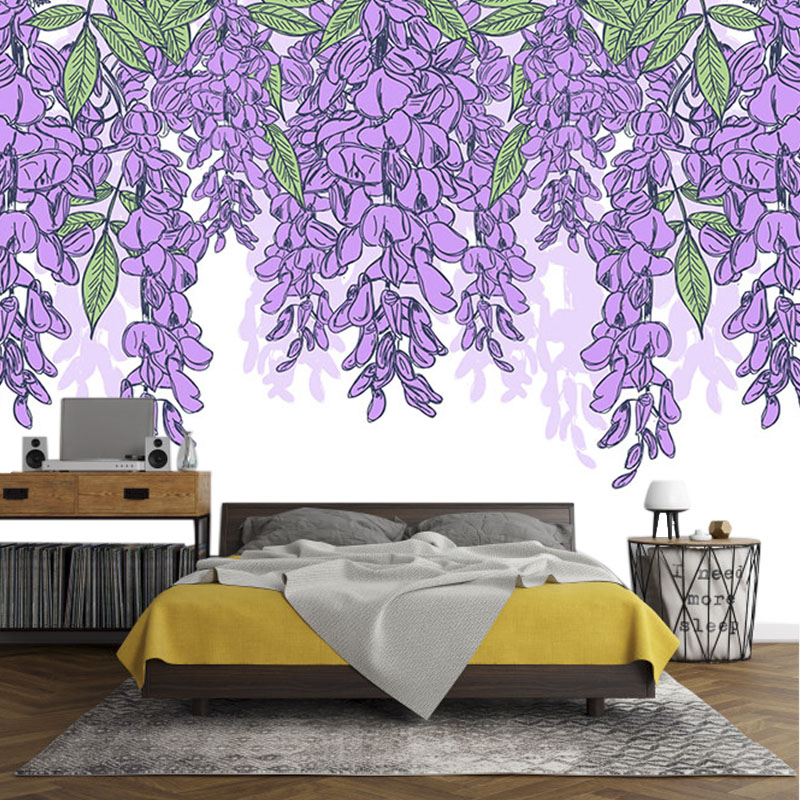 Ταπετσαρία χώρου με Wisteria Floral